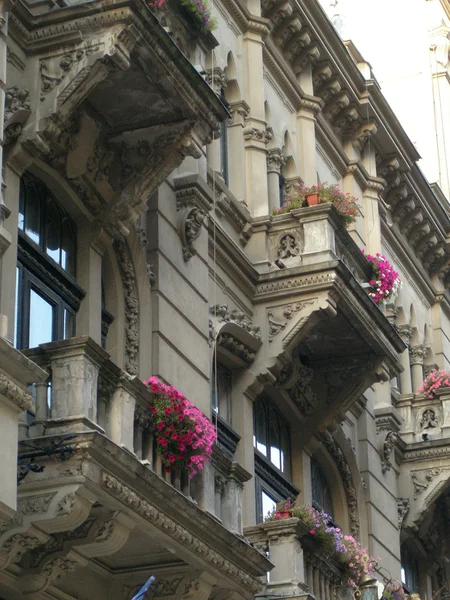 Rumänska balkong — Stockfoto