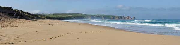 Surfing beach panorama — Stock fotografie