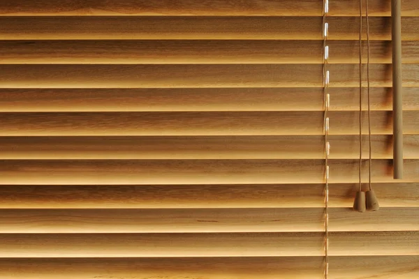 Wooden blinds background — Stock Photo, Image