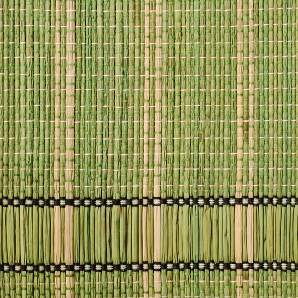 Straw mat texture — Stock Photo, Image