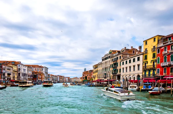 Grand kanał w Wenecji, Włochy — Zdjęcie stockowe
