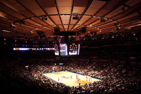 Madison jardín cuadrado NBA Knicks partido — Foto de Stock