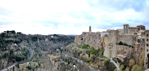 ピティリアーノ マレンマで、トスカーナの中世の村 — ストック写真