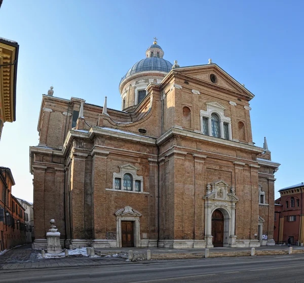 Basilika av "Madonna della Ghiara" i Reggio Emilia – stockfoto
