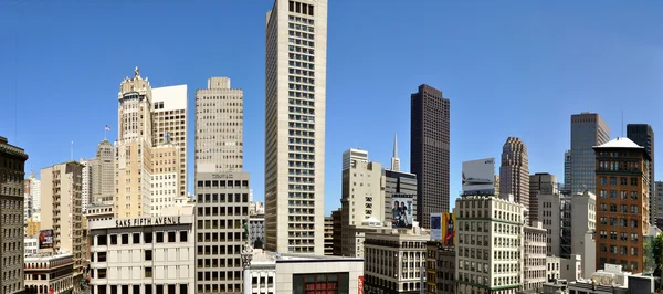 San Francisco Panoramablick auf die Skyline — Stockfoto