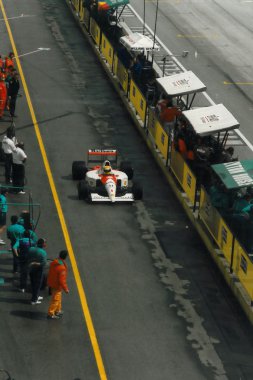 Ayrton senna 1991 Imola f1 gran prix içinde