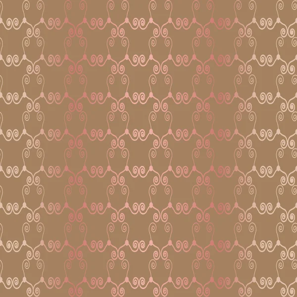 Seamless vintage decor patternwith pink gradient