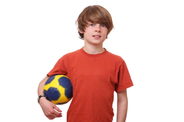 Игрок в мяч — стоковое фото
