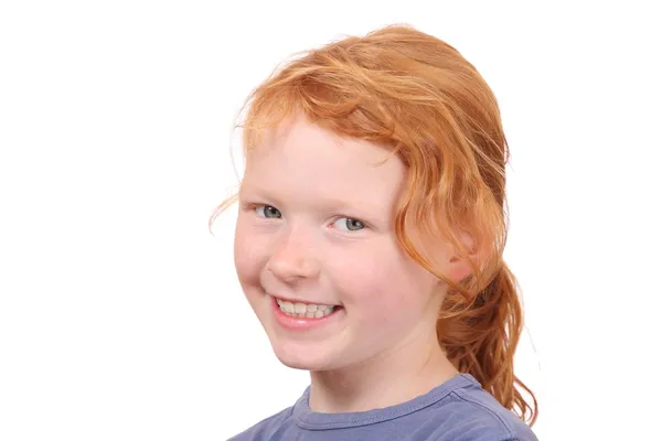 Červené vlasy holka — Stock fotografie