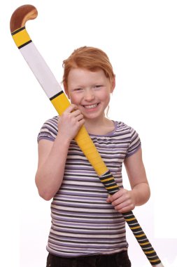 Hockey player clipart