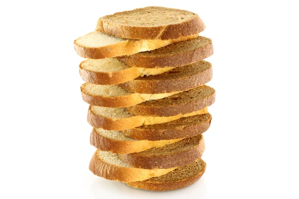 Piramide di pezzi di pane — Foto Stock