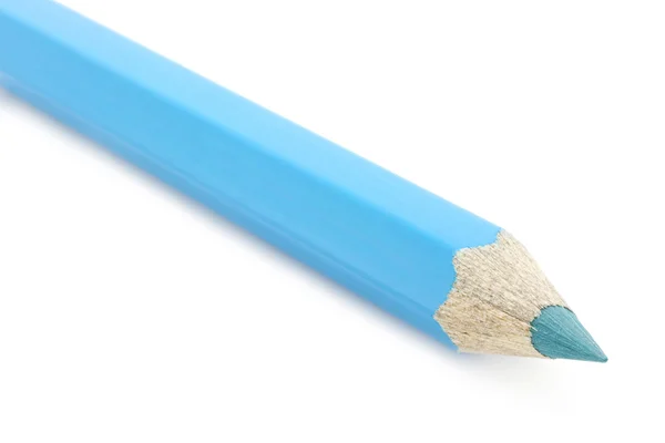 Blue pencil close-up — Stock Photo, Image