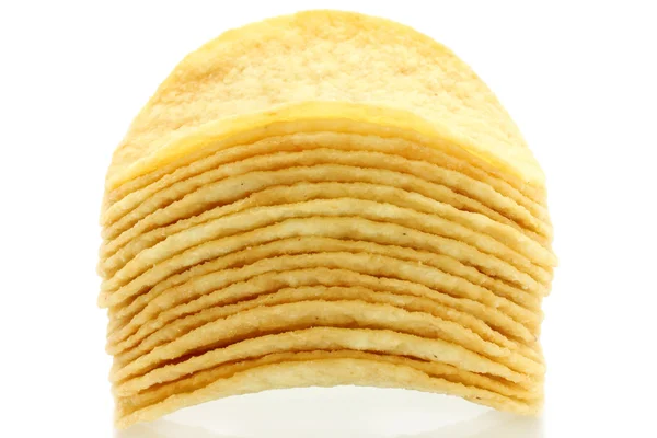 Stapel van chips — Stockfoto