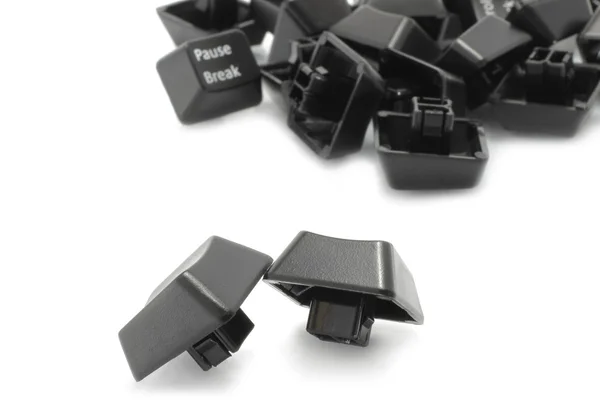 Toetsenbord sleutels close-up — Stockfoto