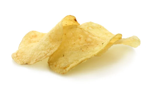 Heap of potato chips — Stock Photo, Image
