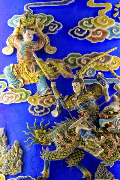 Çin Tanrı heykeli — Stok fotoğraf