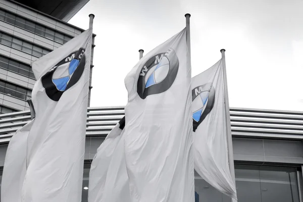 Bmw flags — Stock Photo, Image