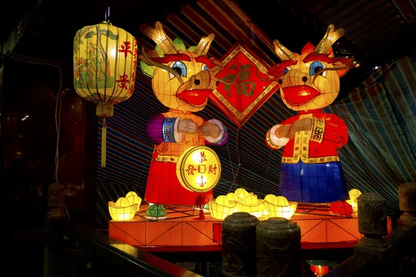 Traditionelle chinesische Festlaterne — Stockfoto