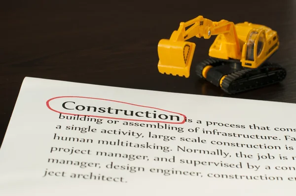 Conceito de construção — Fotografia de Stock