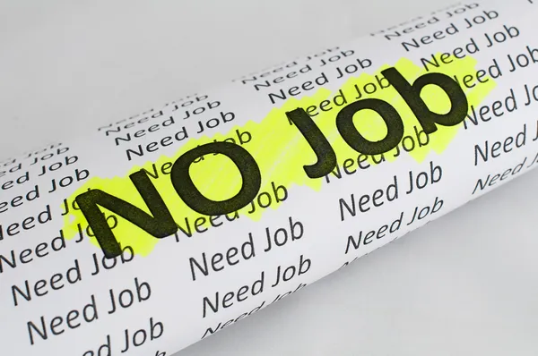 No Job conception — Stock Photo, Image