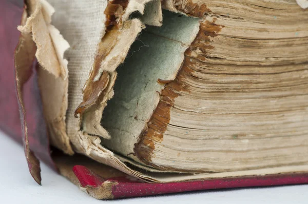 Старі паперові аркуші книги — стокове фото