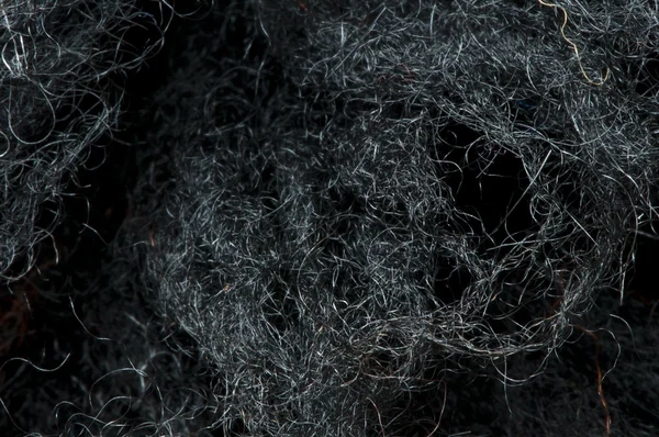 Fibras de lã — Fotografia de Stock