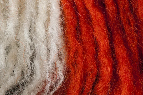 羊毛纤维 — 图库照片