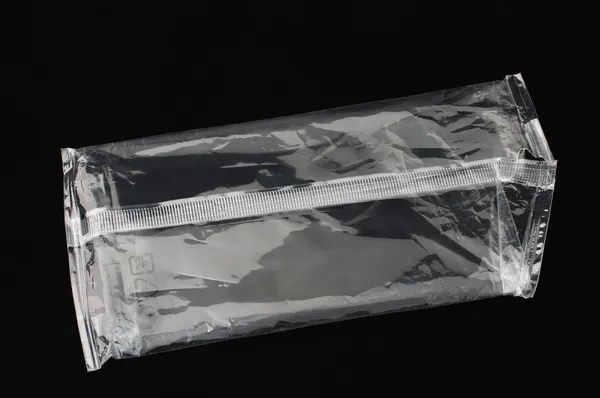 Embalagem de envelope transparente — Fotografia de Stock