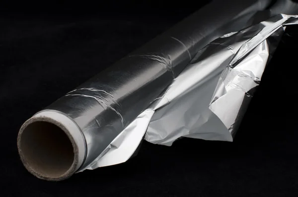 Koken aluminiumfolie — Stockfoto