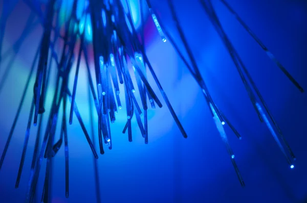 Optical fibers Royalty Free Stock Images