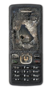 Burned GSM clipart