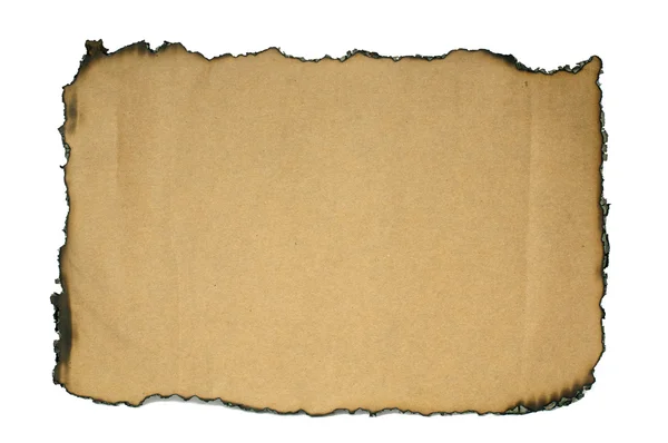 Καμένο χαρτί — Φωτογραφία Αρχείου