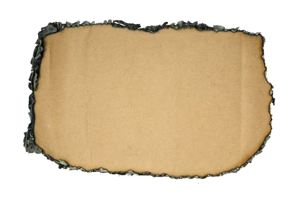 Spalony papieru — Zdjęcie stockowe