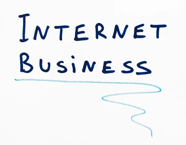 Интернет-бизнес — стоковое фото