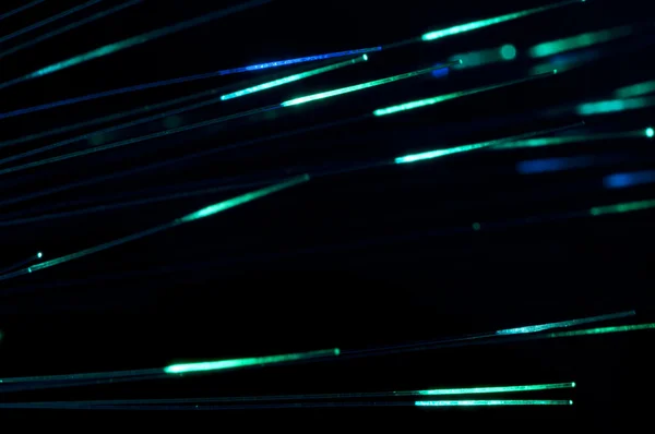 Optiska fibrer — Stockfoto