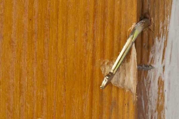 Fechadura da porta fechar — Fotografia de Stock