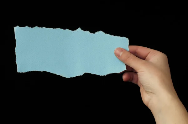 Piece of paper with space for text — Stock Photo, Image