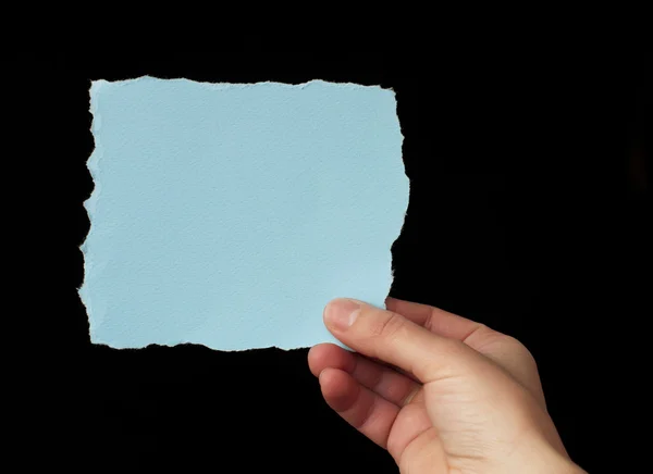 Piece of paper with space for text — Stock Photo, Image
