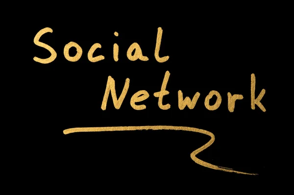 Begriff soziales Netzwerk — Stockfoto