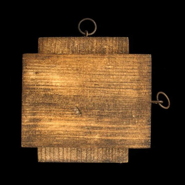 Drewniany prostokątny kawałek — Zdjęcie stockowe