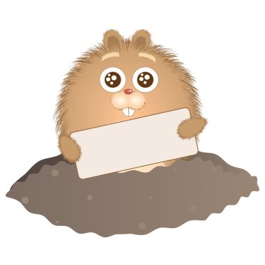 Groundhog Day vector