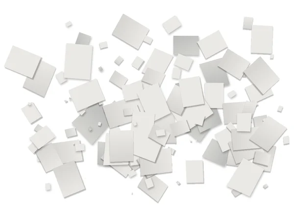 Rectangles blancs fond — Image vectorielle