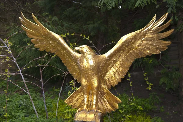 Stock image Gold Eagle Statue