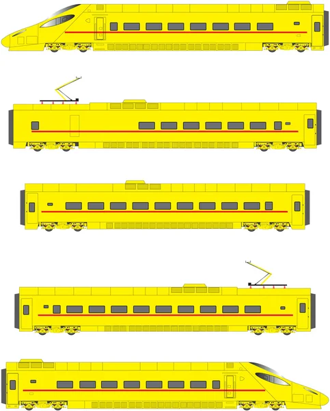 Luta tåg — Stock vektor