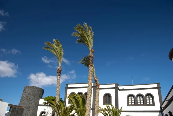 Oude Canarische eiland gebouwen — Stockfoto