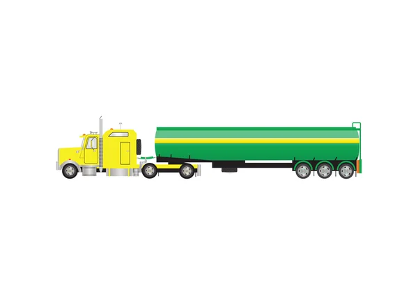Road Tanker — Stock Vector