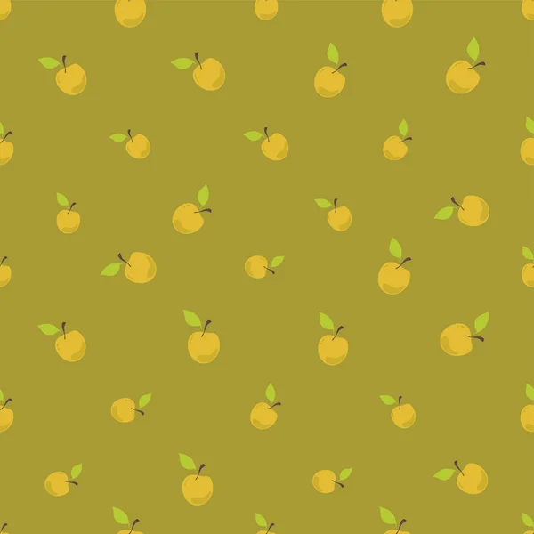 黄色いりんご — ストックベクタ