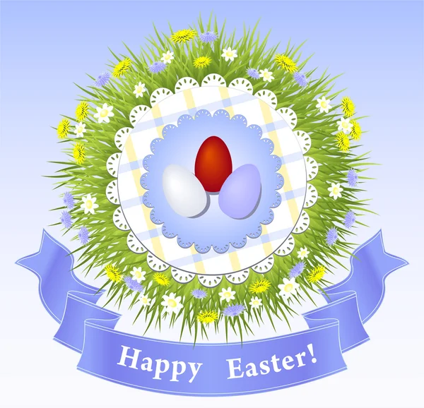 Pääsiäisen onnittelu — vektorikuva