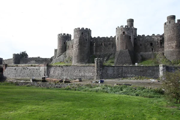 Conwy hrad Stock Obrázky
