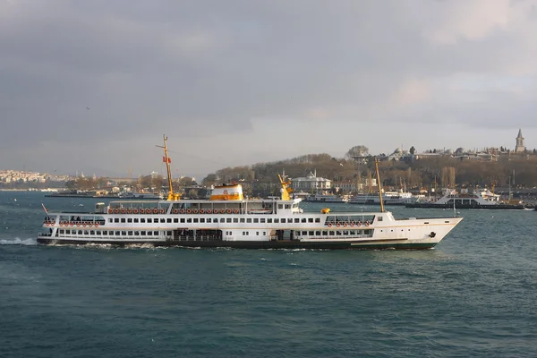 Stock image The big passenger ferryboat